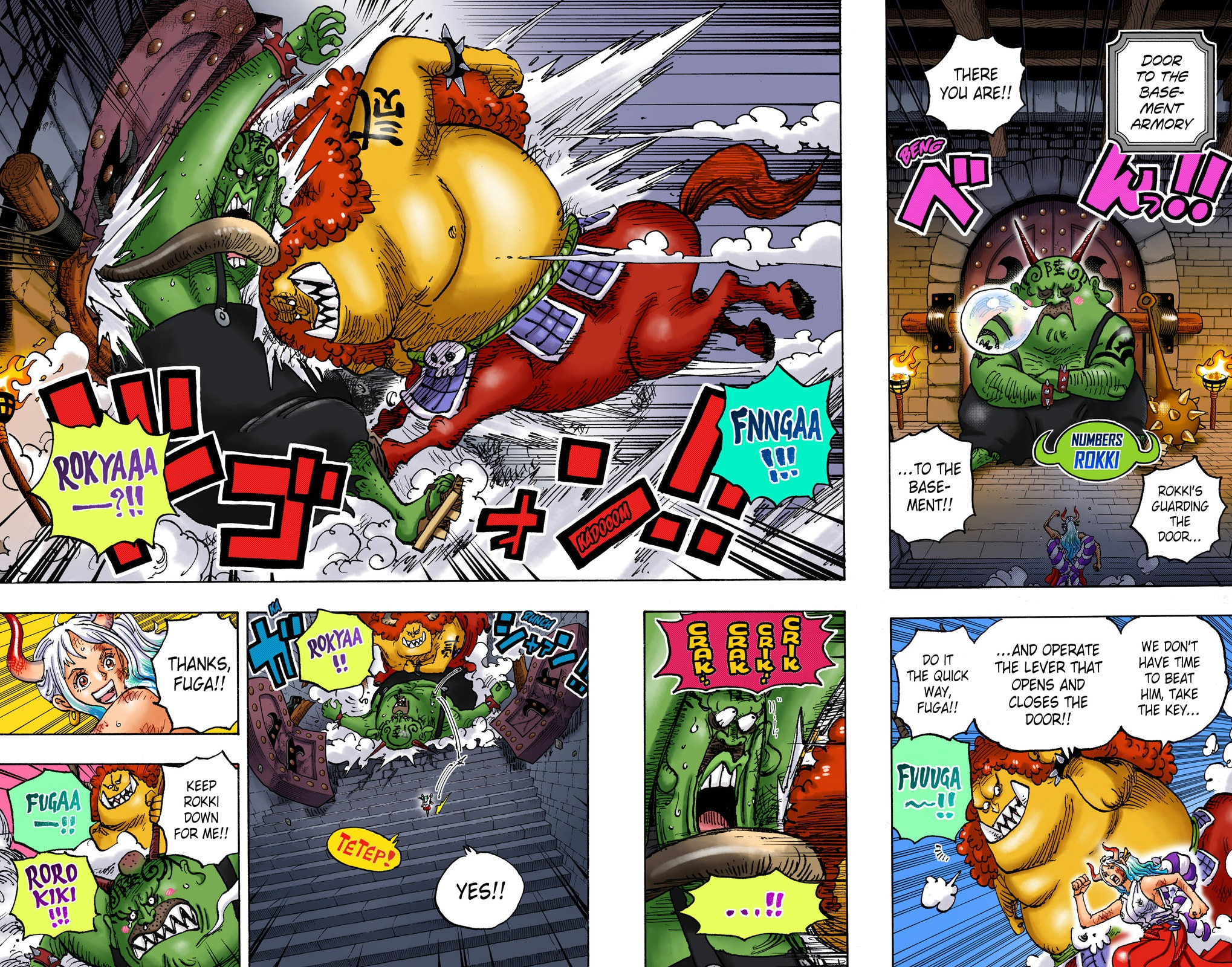 One Piece Digital Colored Chapter 1036 image 08